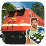 indian train traveller android application logo